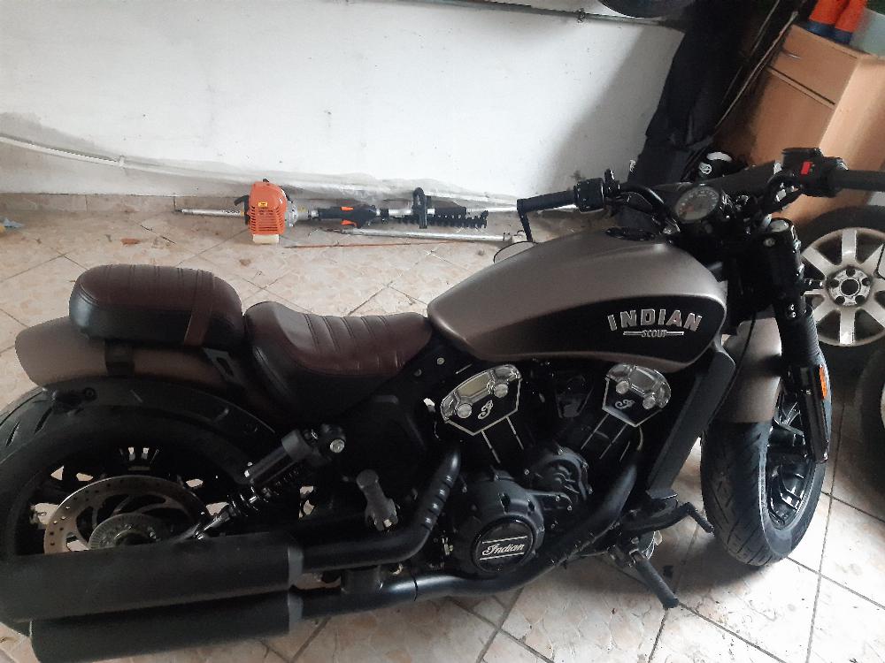 Motorrad verkaufen Indian Scout Bobber Ankauf